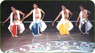 Associated dancers in India